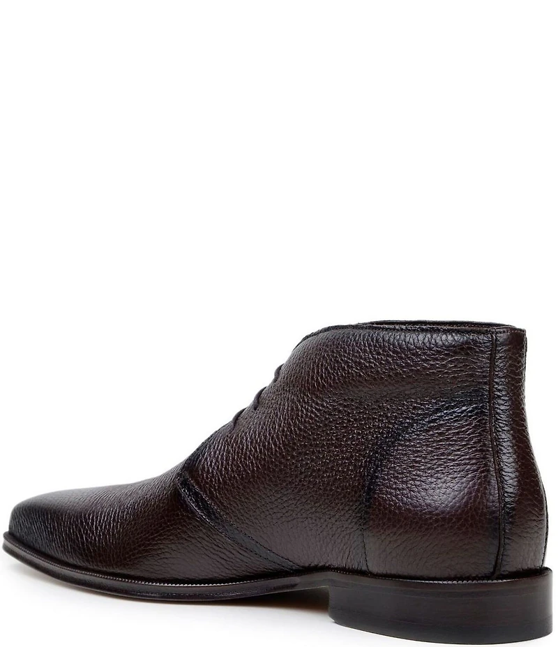 Belvedere Men's Axel Leather Lace Up Dress Boots