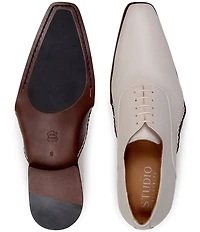 Belvedere Men's Bianca Leather Dress Oxfords