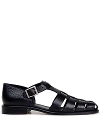 Belvedere Men's Elio Deerskin Leather Fisherman Sandals