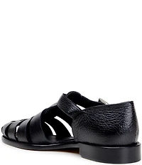Belvedere Men's Elio Deerskin Leather Fisherman Sandals
