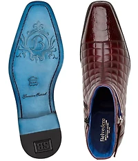 Belvedere Men's Libero Quilted Leather Boots