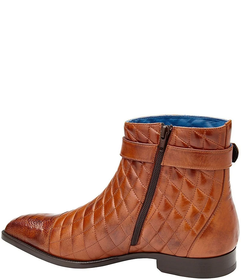 Belvedere Men's Libero Quilted Leather Boots
