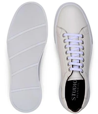Belvedere Men's Matteo Deerskin Leather Sneakers