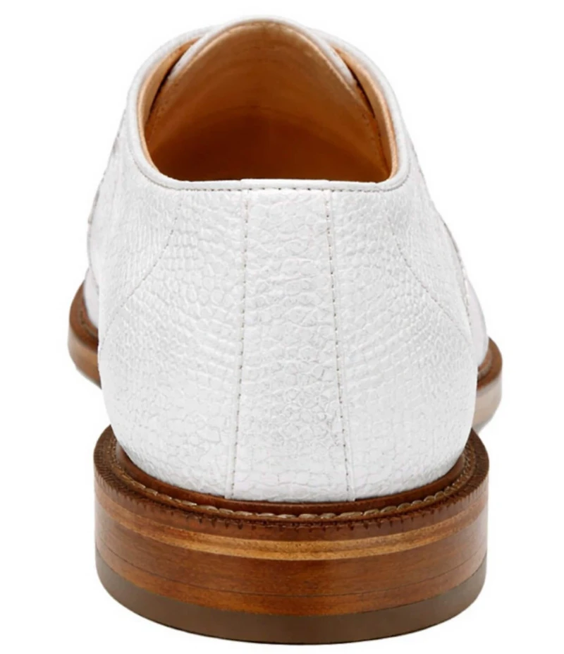 Belvedere Men's Siena Ostrich Square Toe Oxfords