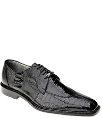 Belvedere Men's Siena Ostrich Square Toe Oxfords