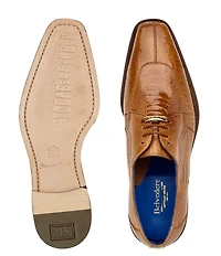 Belvedere Men's Siena Ostrich Square Toe Oxfords