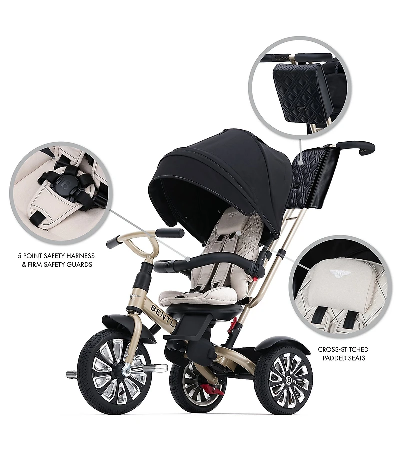 Bentley 6-in-1 Stroller Trike - Mulliner Limited Edition
