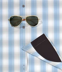 Beretta Hovis Flex Short Sleeve Checked Woven Shirt