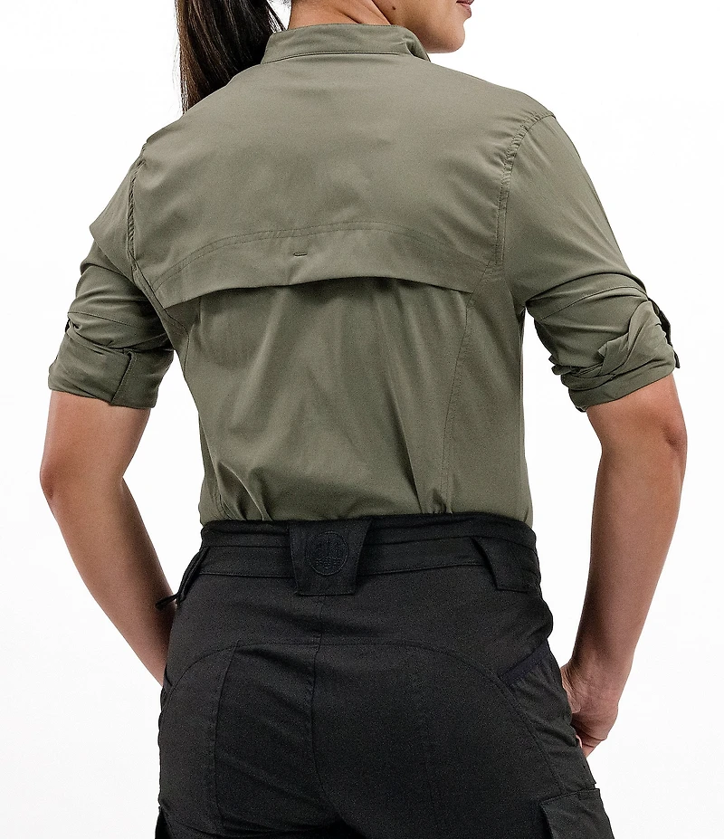 Beretta Ladies' Training Gear Collection EVAD Flex UPF 50 Button Front Performance Field Shirt