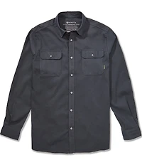 Beretta Stretch Cadet Mini Plaid Flannel Long Sleeve Woven Shirt