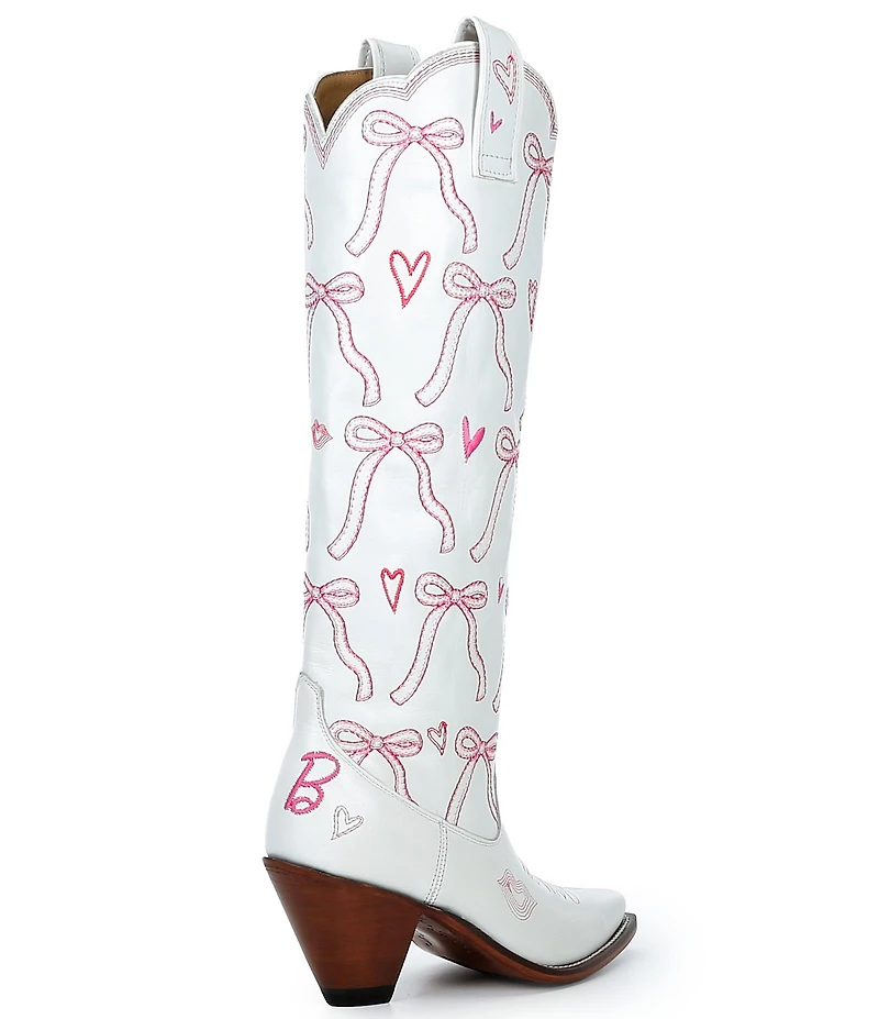 Besita Boots Barbie™ Chic Bow Leather Tall Western Boots