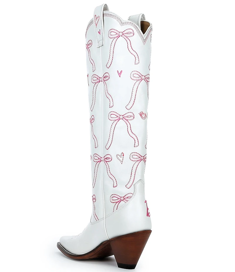 Besita Boots Barbie™ Chic Bow Leather Tall Western Boots