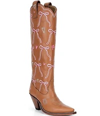 Besita Boots Barbie™ Chic Bow Leather Tall Western Boots