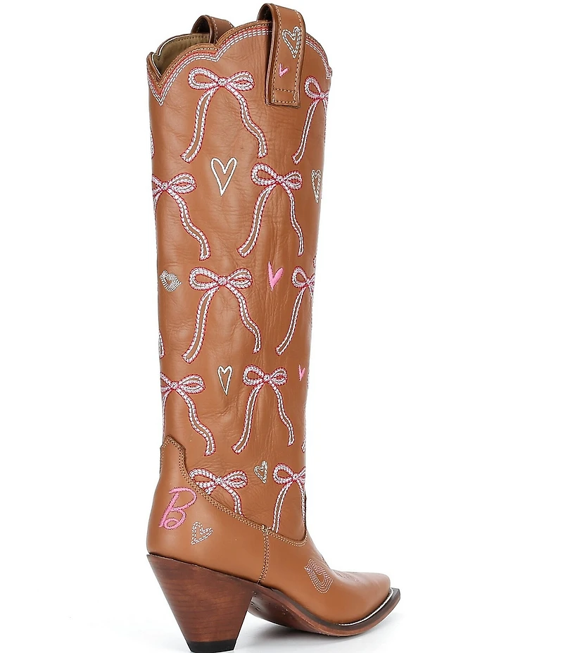 Besita Boots Barbie™ Chic Bow Leather Tall Western Boots