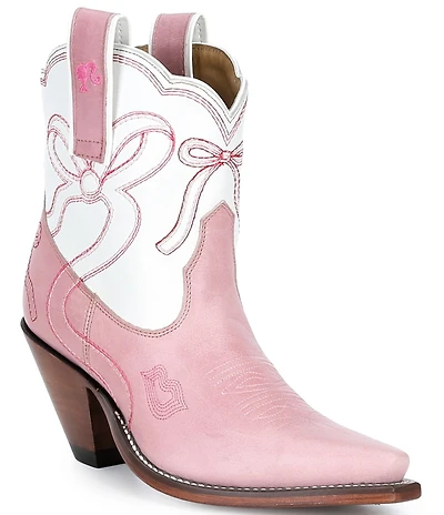 Besita Boots Barbie™ Glam Bow Leather Western Booties