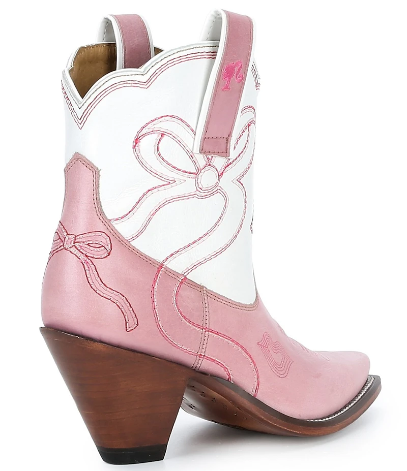Besita Boots Barbie™ Glam Bow Leather Western Booties