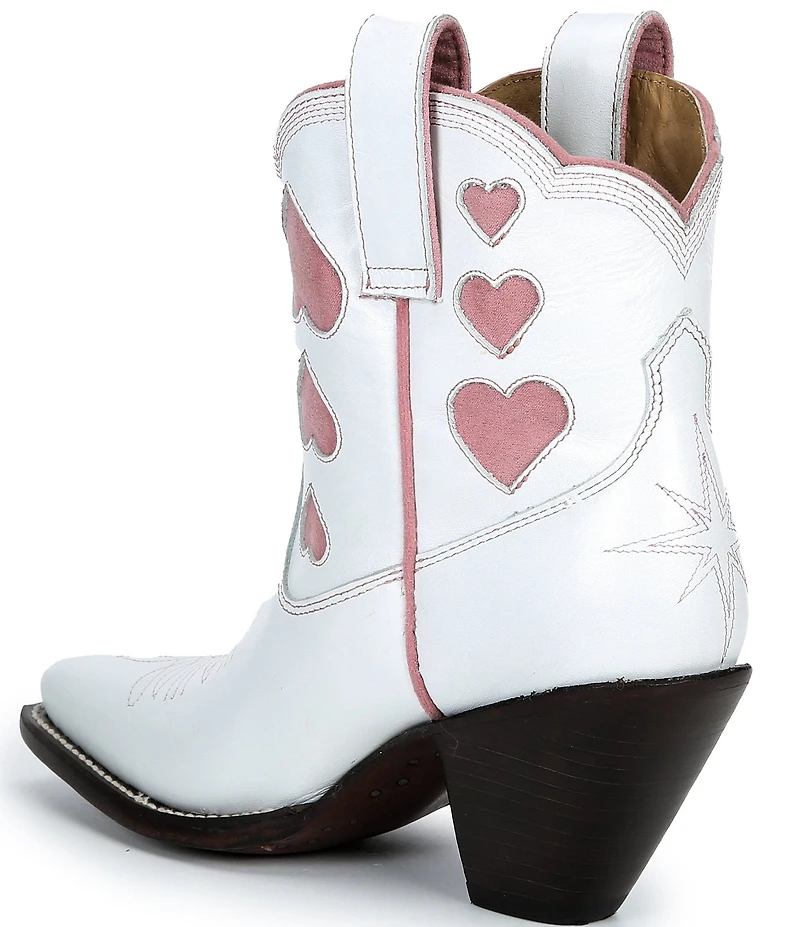 Besita Boots Lady Luck Heart Western Booties