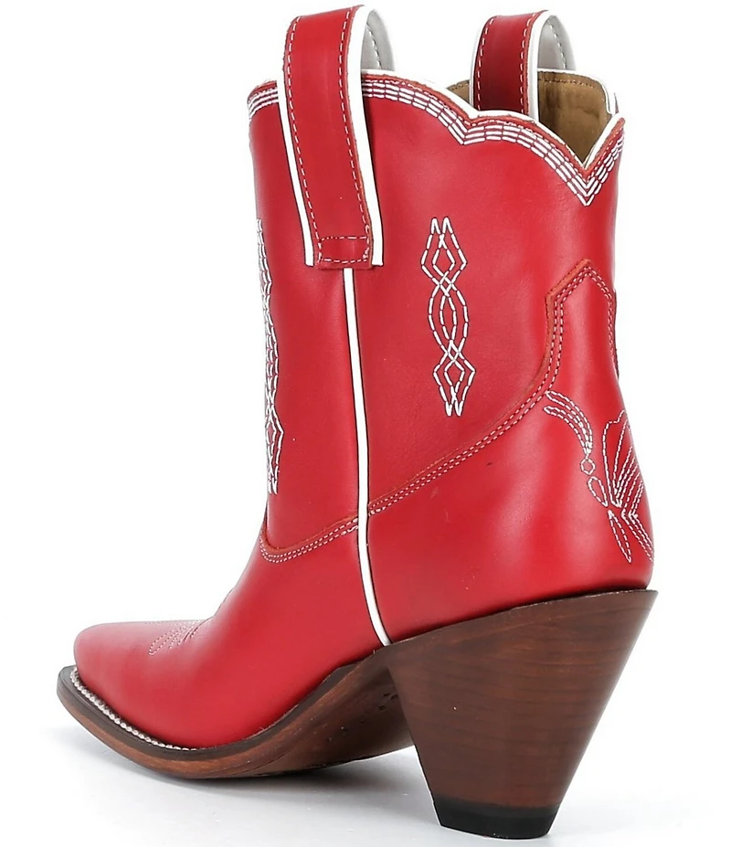 Besita Boots The Bright Boot Leather Western Booties