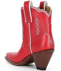 Besita Boots The Bright Boot Leather Western Booties