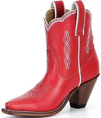Besita Boots The Bright Boot Leather Western Booties