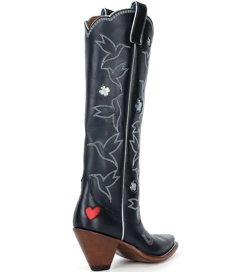 Besita Boots The Honey Boot Leather Tall Western Boots