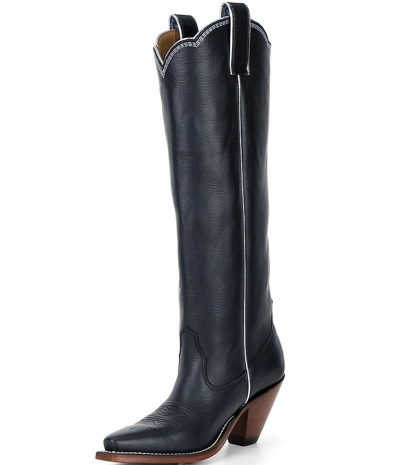 Besita Boots The Honey Boot Leather Tall Western Boots