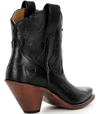 Besita Boots The Lucky Boot Leather Western Booties