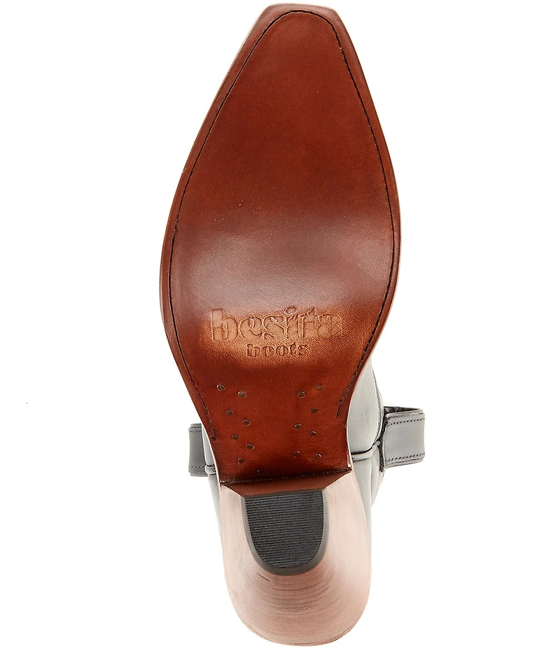 Besita Boots The Lucky Boot Leather Western Booties