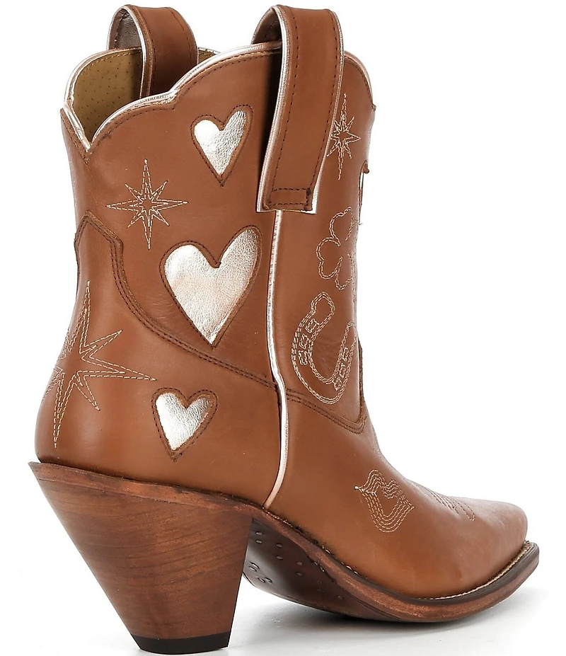 Besita Boots The Lucky Boot Leather Western Booties