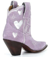 Besita Boots The Lucky Lavender Suede Booties
