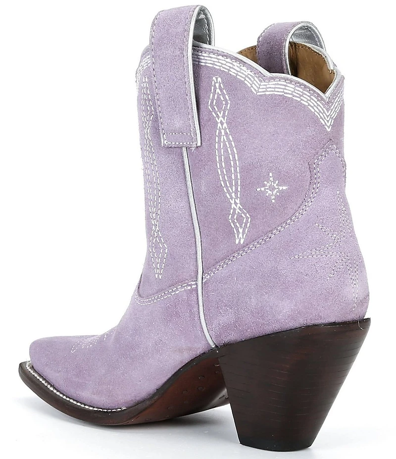 Besita Boots The Lucky Lavender Suede Booties