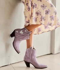 Besita Boots The Lucky Lavender Suede Booties