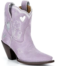 Besita Boots The Lucky Metallic Leather Booties