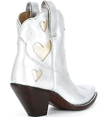 Besita Boots The Lucky Metallic Leather Booties
