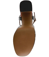 Betsey Johnson Allyson Polka Dot Print Platform Dress Sandals