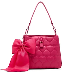 Betsey Johnson Always Heart Core Bucket Bag