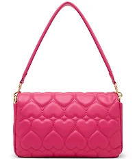 Betsey Johnson Always Heart Core Flap Shoulder Bag