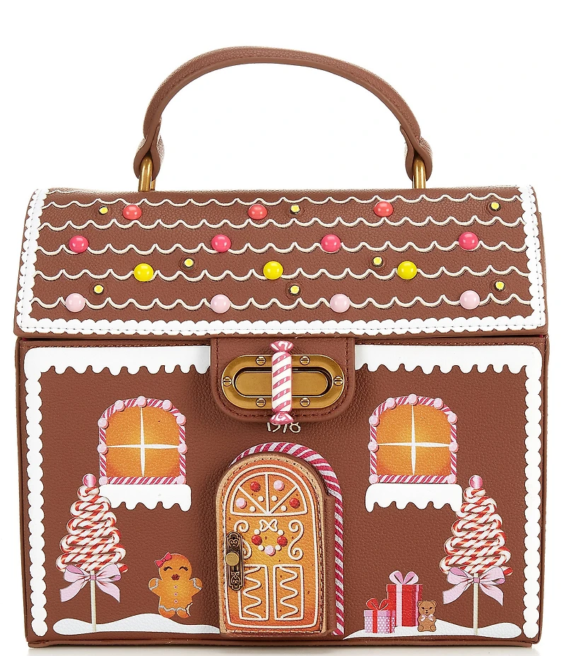 Betsey Johnson Baking Spirits Bright Light-Up Satchel Bag