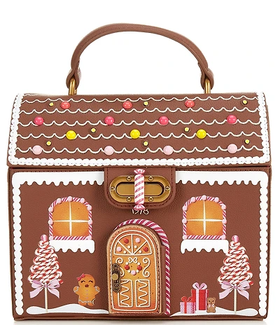 Betsey Johnson Baking Spirits Bright Light-Up Satchel Bag