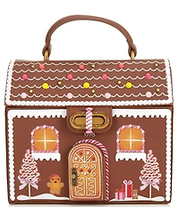 Betsey Johnson Baking Spirits Bright Light-Up Satchel Bag