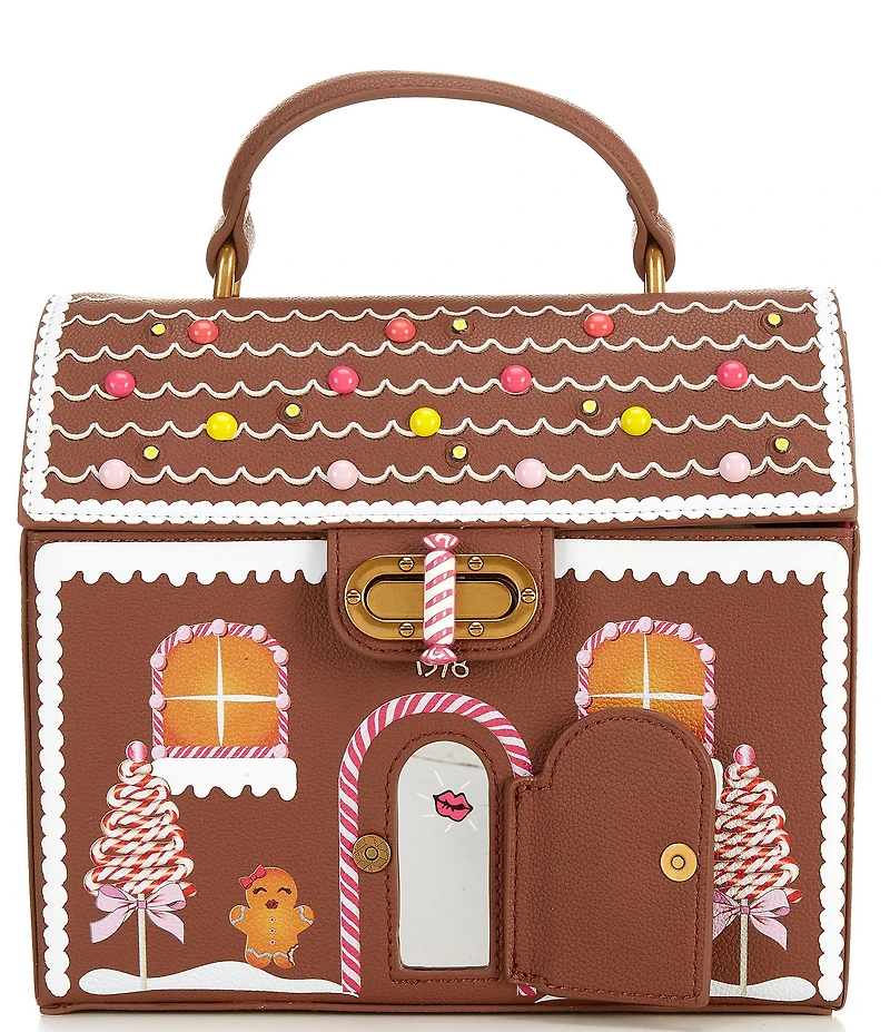 Betsey Johnson Baking Spirits Bright Light-Up Satchel Bag