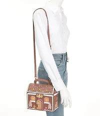 Betsey Johnson Baking Spirits Bright Light-Up Satchel Bag