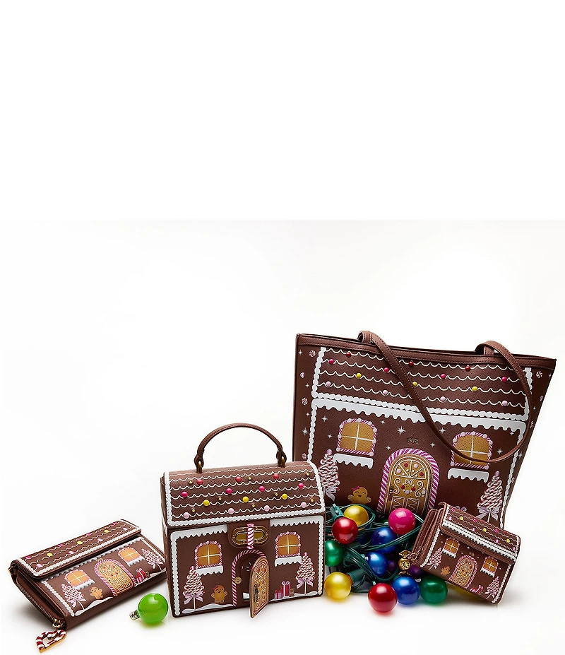 Betsey Johnson Baking Spirits Bright Gingerbread Bifold Wallet