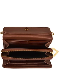 Betsey Johnson Baking Spirits Bright Gingerbread Wallet Crossbody Bag