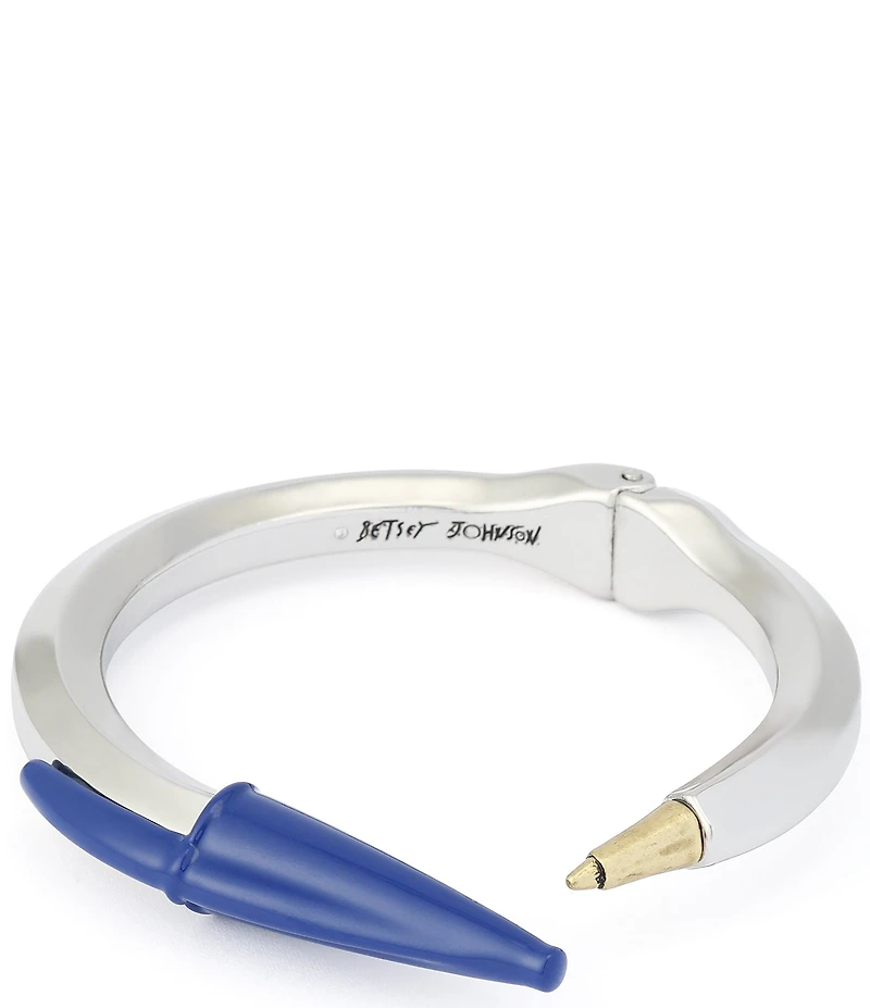 Betsey Johnson Best In Class Classic Pen Bangle Bracelet