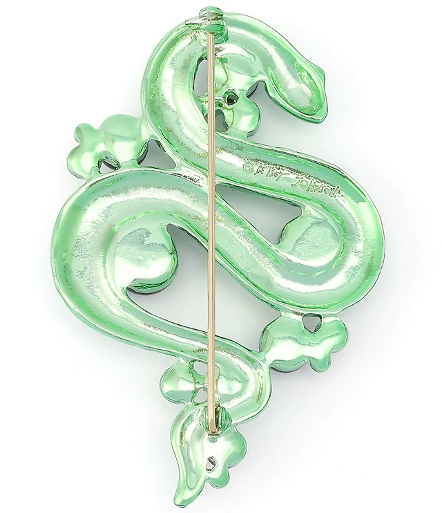 Betsey Johnson Betsey's Pav Snake Brooch