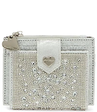 Betsey Johnson Bling It On Rhinestone Bifold Wallet