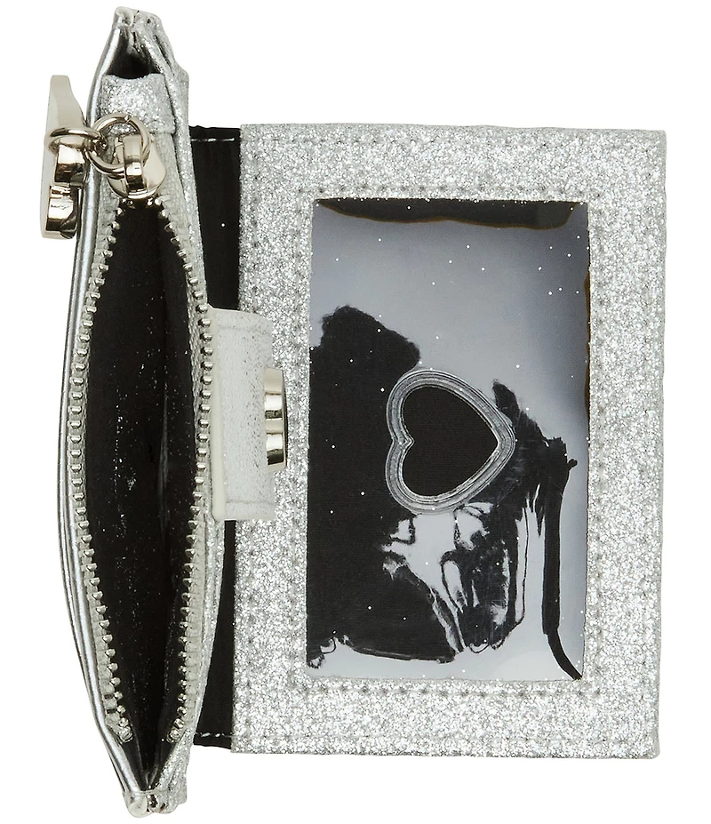 Betsey Johnson Bling It On Rhinestone Bifold Wallet