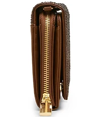 Betsey Johnson Blitz & Glitz Embellished Football Wallet On A Chain