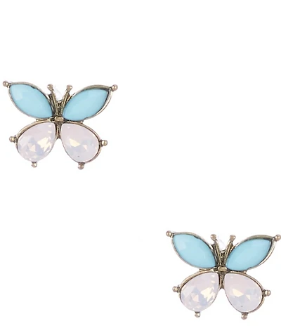 Betsey Johnson Boho Butterfly Stud Earrings